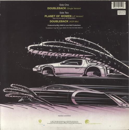 ＺＺ　トップ／『ダブルバック』バック・トゥ・ザ・フューチャーⅢ　８㎝シングルＣＤ ZZ TOP DOUBLE BACK シングル ZZ トップ／『ダブルバック』バック